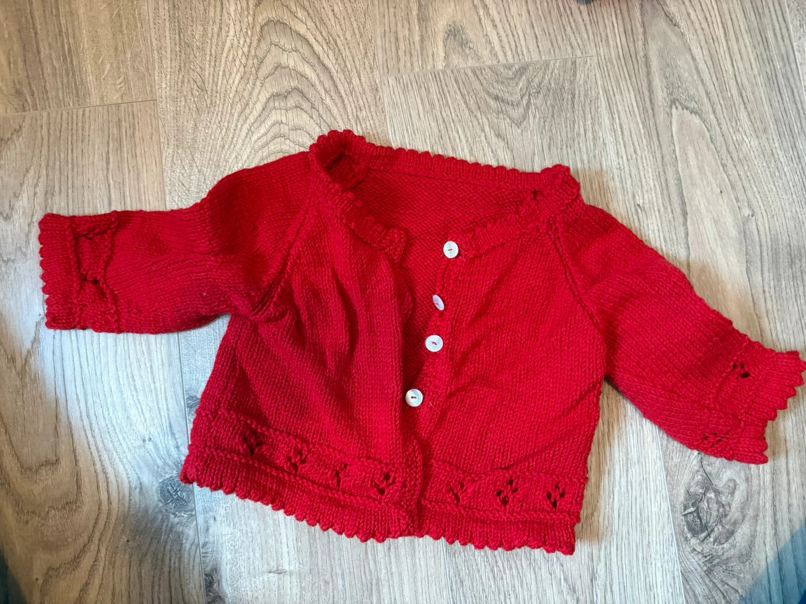 Gilet fait main